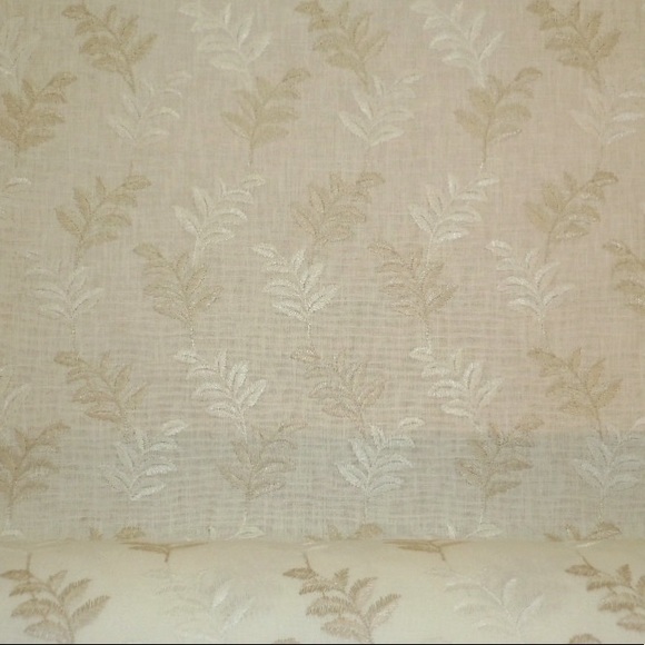 Floral Vine Embroidery Bohemian Sheer - Picture 5 of 7